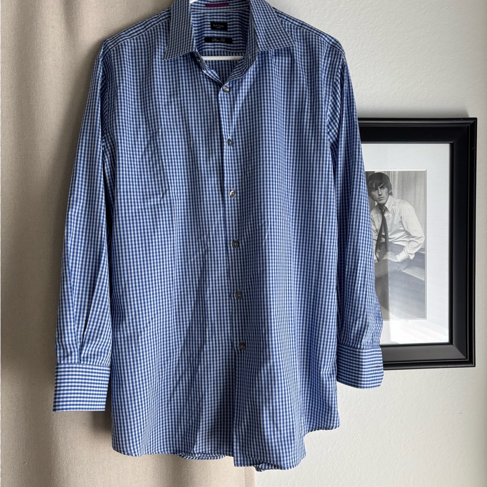 Paul Smith Blue Check Shirt